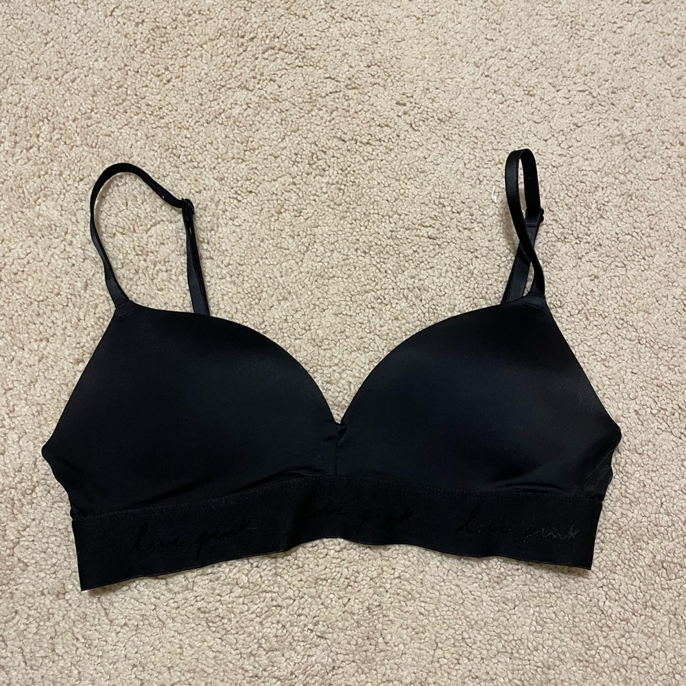 PINK Victoria's Secret Black Bra